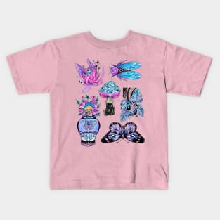 Pastel Goth Flash Sheet Kids T-Shirt